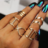 5 Pcs/ Set Classic Gold For Women