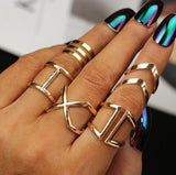 5 Pcs/ Set Classic Gold For Women