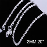 Silver Necklace For Men
