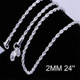 Silver Necklace For Men